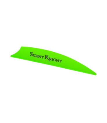 Plume Flex-Fletch Silent Knight Vert / Cosmic Green