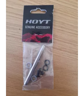 Axe Hoyt avec vis et rondelles