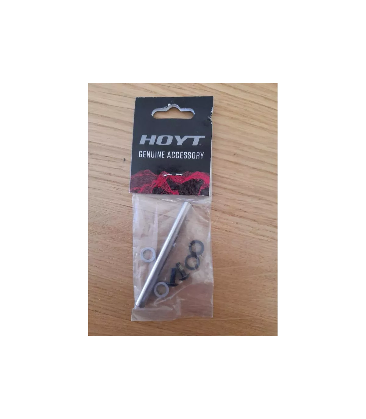 Axe Hoyt avec vis et rondelles