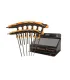 Set de clefs OMP Pro Shop Bench Hex Wrench Set