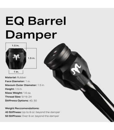 AIM Ramrods Barrel EQ 1" Damper