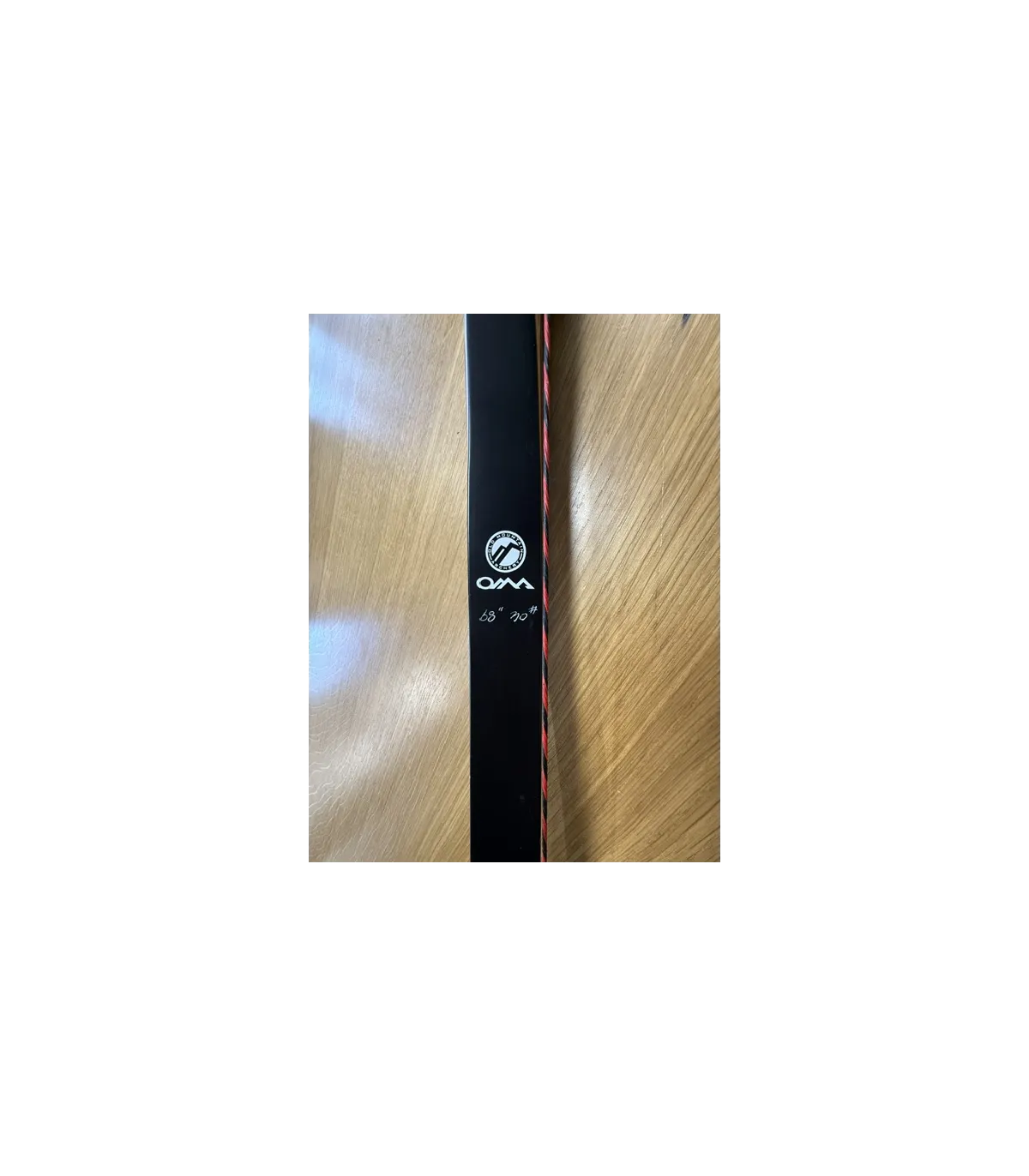 Longbow d'occasion Old Moutain Symphony Carbon 68" RH 30lbs