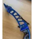 Occasion Poignée Samick Idéal 25" Droitier Bleu + accessoires