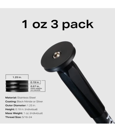 Masses Ramrods Weight Stabilizer Disc (Black)