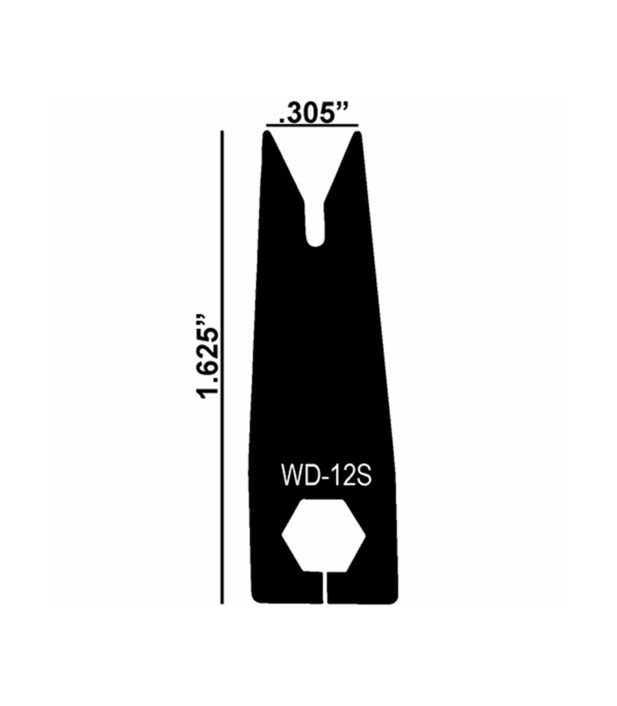 Lame Freakshow Launcher Blade SHORT "Wide" (courte/large)