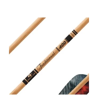 Douzaine tubes Gold Tip Traditionnal .246