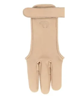 Gant Bearpaw en cuir beige