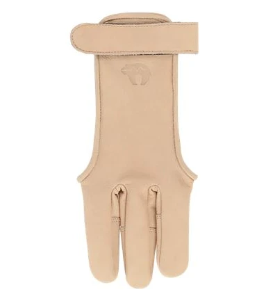 Gant Bearpaw en cuir beige
