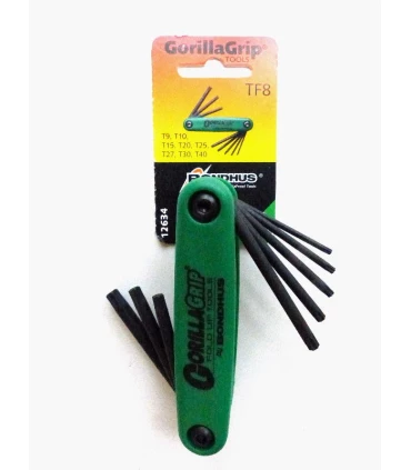 Jeu de clefs Torx Bondhus (grandes)