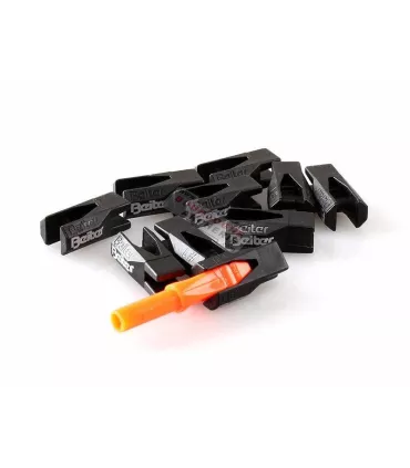 Lot De 10 Encoches Intérieures Asymétriques Super Unibushing Beiter 19 1 Orange 30 Item 7660059