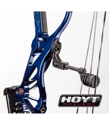 Jeu De Cordes Et Câbles D'arc Compound HOYT VECTRIX - Noir Et Bleu - Neuf