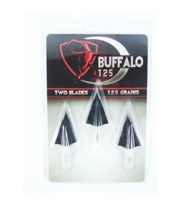 Pack 3 pointes Buffalo 125 grains
