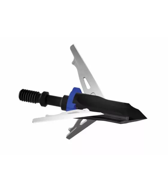 Lot De 12 Pointes De Flèche Broadheads 3 Lames 100 Grains - Ultra Tranchantes Pour Chasse à L'Arc Et Arbalète