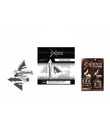 Pack lames de rechange QAD Exodus