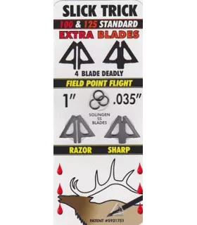 Pack lames de rechange Slick Trick Standard