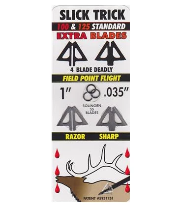 Pack lames de rechange Slick Trick Standard