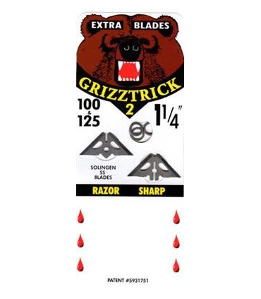 Pack lames de rechange Slick Trick Grizztrick 2