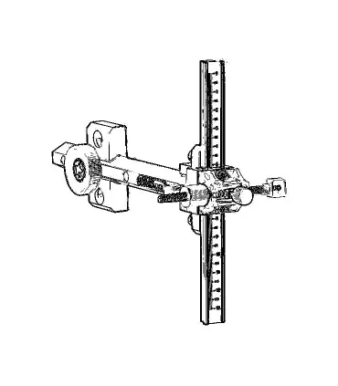 NipYusen Viseur Monobloc, Viseur pour Arc Compound en Alliage D'aluminium  Viseur pour Tir à l'arc Dispositif De Visée Configurable Une Loupe Ou des  Adaptateurs pour Un Réglage Fin : : Sports et