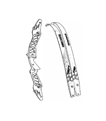 Arc Démontable Traditionnel HNZMDY 20-55lbs - Bois/Bambou - Pour Chasse & Tir