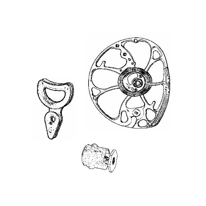 CORDES D'ARC COMPOSÉES stabilisateur amortisseur arrière singe