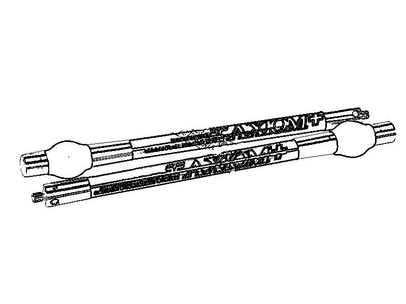 Tige Latérale Courte Fuse Pour Tir à L'arc - Stabilisateur Carbone Noir 10"