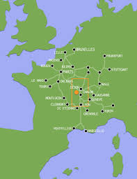 Accès vue carte France